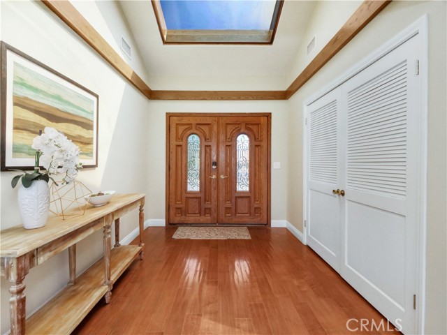 Foyer with Skylight
