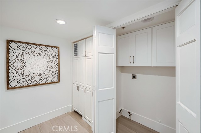 Laundry area.