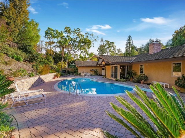 Spacious back gardens, pool & patios