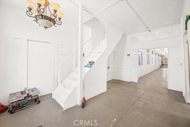 First floor rear entrance