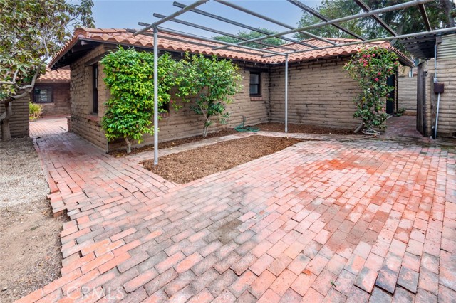 Another private patio area.