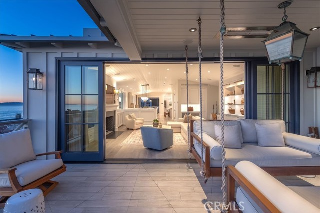 South Covered deck