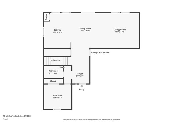Detail Gallery Image 42 of 43 For 731 Winding Trl, San Jacinto,  CA 92582 - 4 Beds | 3 Baths