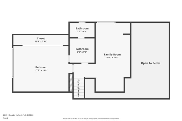 Detail Gallery Image 11 of 52 For 60027 Cascadel Dr, North Fork,  CA 93643 - 3 Beds | 2 Baths