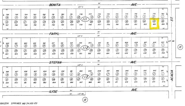 Detail Gallery Image 1 of 1 For 0 Bonita Av., Cabazon,  CA 92230 - – Beds | – Baths