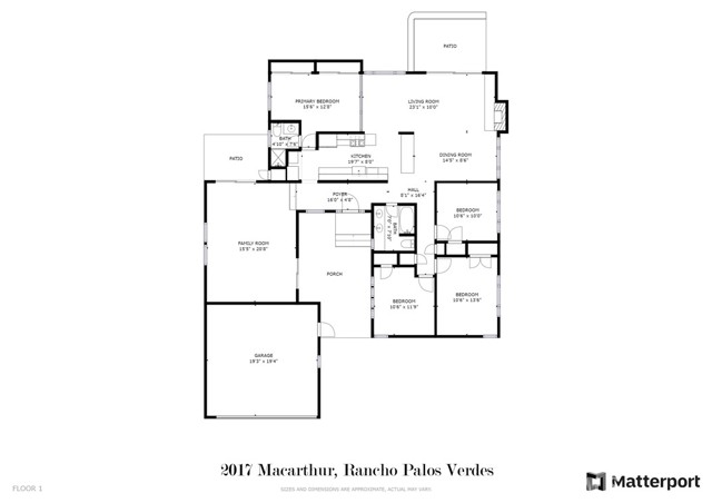 2017 Macarthur Street, Rancho Palos Verdes, California 90275, 4 Bedrooms Bedrooms, ,2 BathroomsBathrooms,Residential,Sold,Macarthur,PV21185007