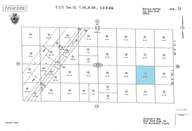 Detail Gallery Image 1 of 1 For 0 Dale Evans Valley, Barstow,  CA 92311 - – Beds | – Baths