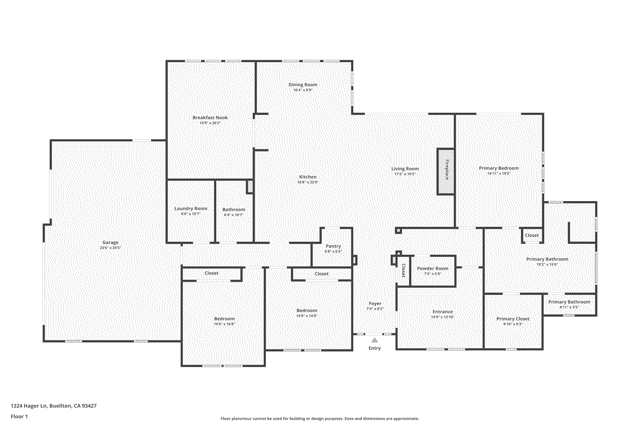 Details for 1224 Hager Lane, Buellton, CA 93427