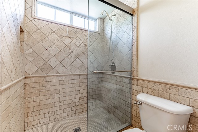Walk in shower