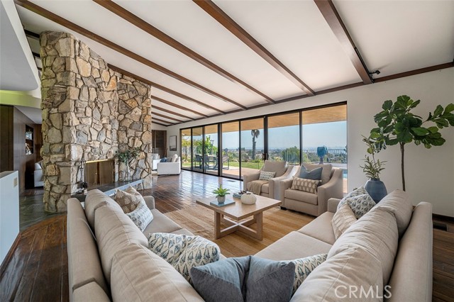 Family Room with Harbor and City Views