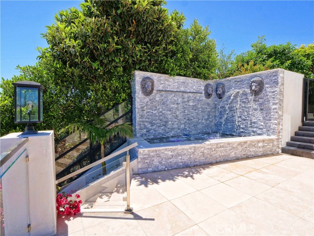 Water Feature in Back Patio