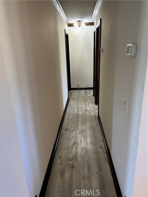 Hallway leading to the downstairs bedrooms & baths.