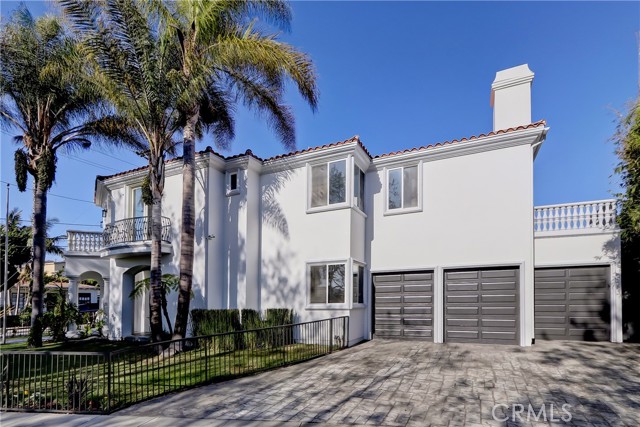 3 car garage with 3 car driveway parking