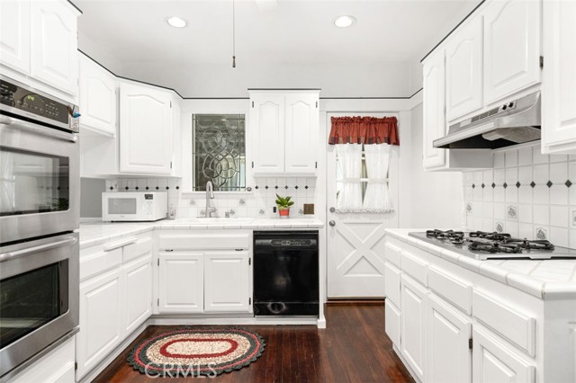 Kitchen and door to laundry room.