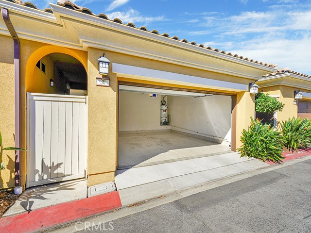 Private Casita entrance, 2 Car attached garage