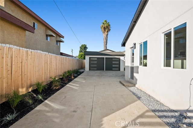 Driveway + Garage Front view