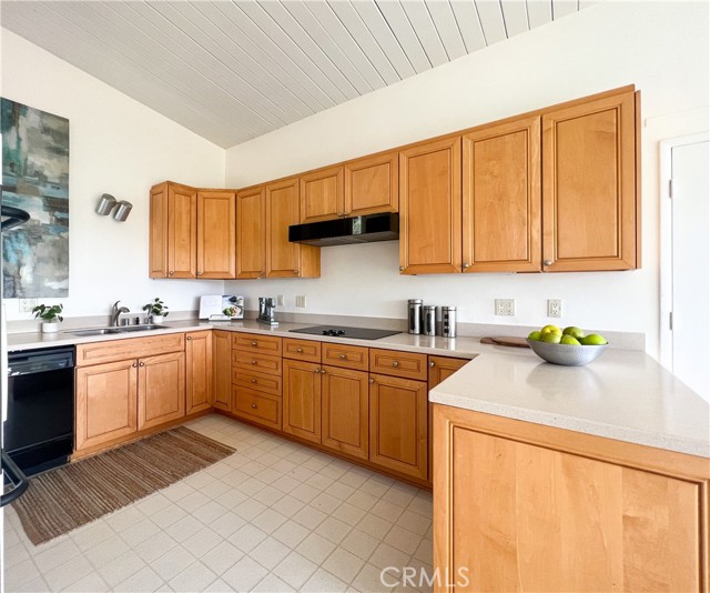 Large kitchen, ample coutertops