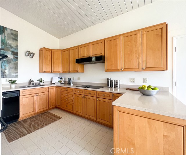 Large kitchen, ample coutertops