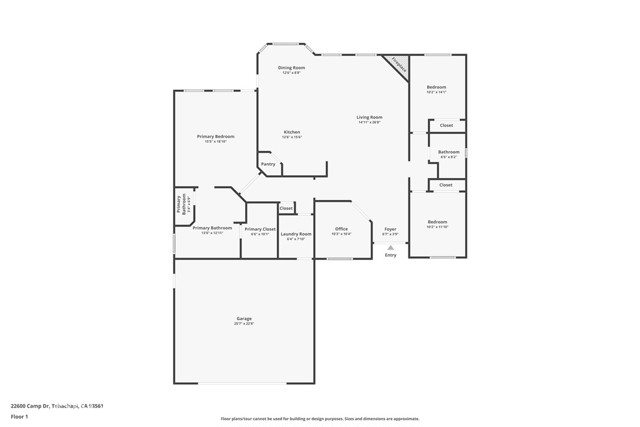 Detail Gallery Image 49 of 50 For 22600 Camp Dr, Tehachapi,  CA 93561 - 3 Beds | 2 Baths