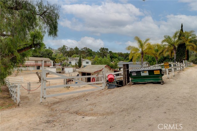    Photo was taken from the adjacent horse trail.