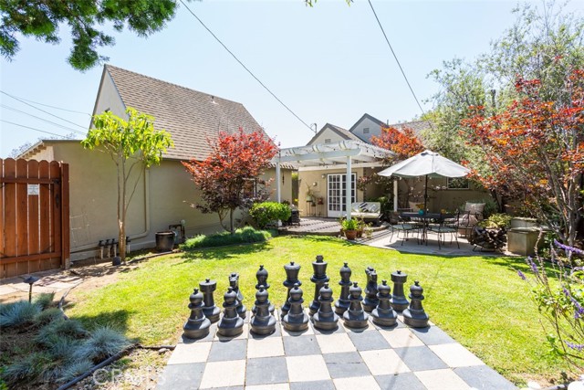 back of property, view of garage