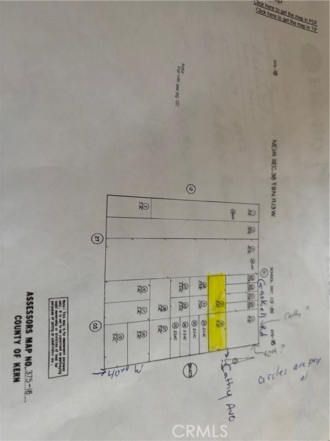 Detail Gallery Image 2 of 2 For 0 40th St West and Cathy Ave, Rosamond,  CA 93560 - – Beds | – Baths