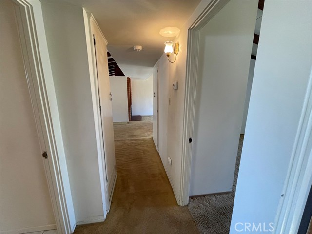 Hallway to Bedrooms from Living room