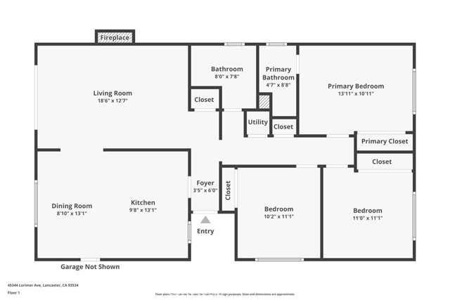 Detail Gallery Image 3 of 40 For 45344 Lorimer Ave, Lancaster,  CA 93534 - 3 Beds | 2 Baths
