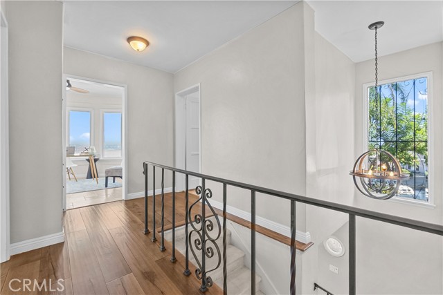 The 2nd floor is a bright living space for the bedrooms in the home.