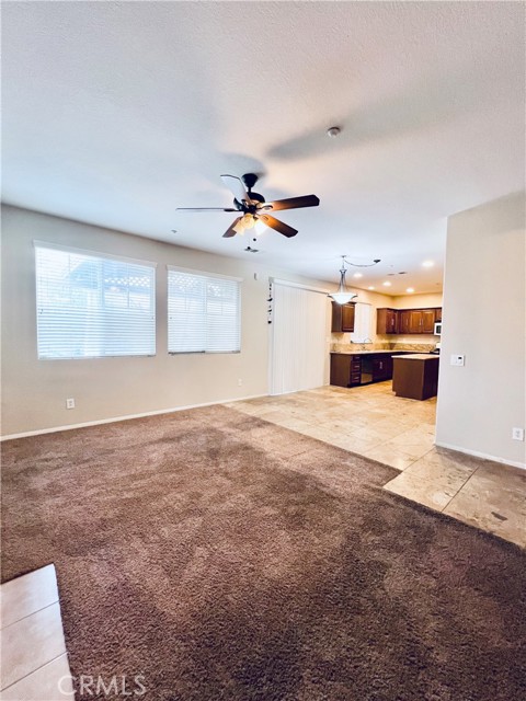 family room, opens to kitchen