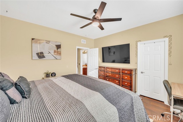 Second bedroom also has a walk-in closet