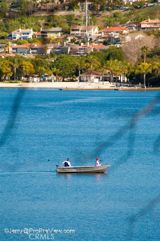 You can fish in the lake!