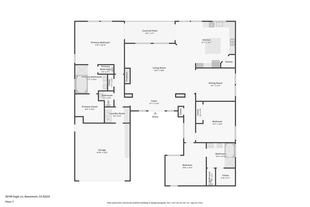 Detail Gallery Image 35 of 35 For 36109 Eagle Ln, Beaumont,  CA 92223 - 3 Beds | 2/1 Baths