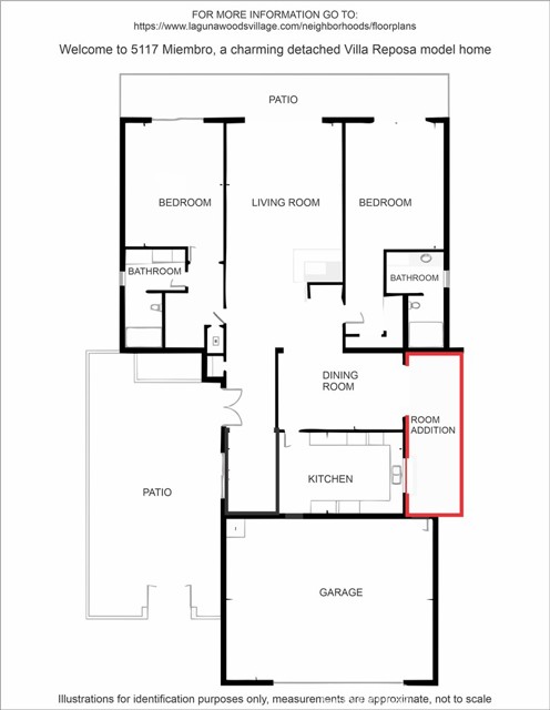 Detail Gallery Image 4 of 70 For 5117 Miembro, Laguna Woods,  CA 92637 - 2 Beds | 2 Baths