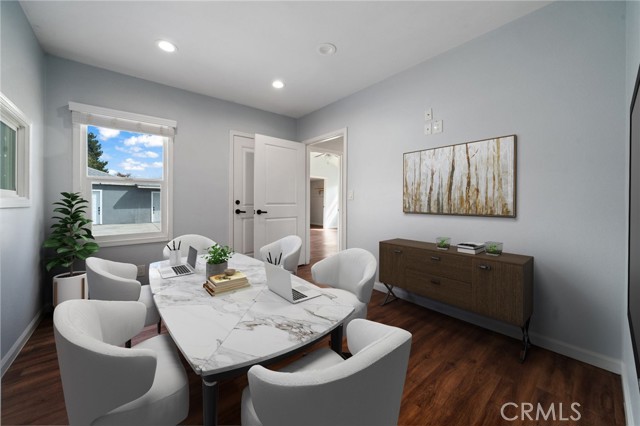 Conference Room - Image has been digitally enhanced with virtual Staging