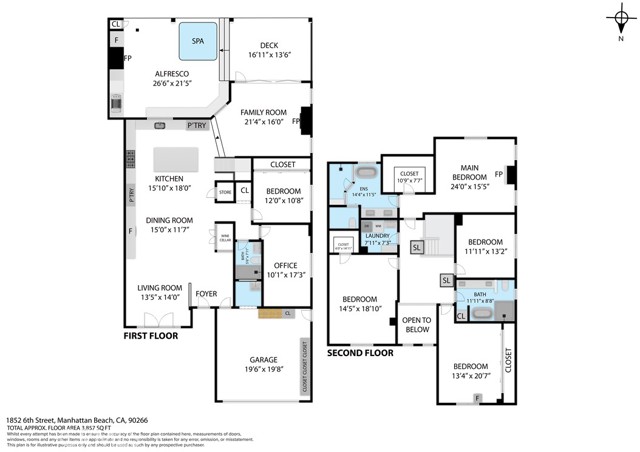 Detail Gallery Image 64 of 64 For 1852 6th, Manhattan Beach,  CA 90266 - 5 Beds | 3 Baths