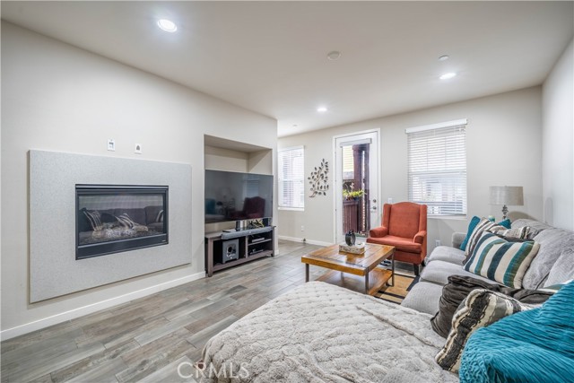 Living Room with Fireplace