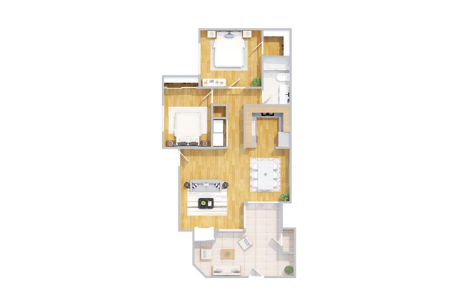 Detail Gallery Image 11 of 33 For 155 Oxford #37,  Irvine,  CA 92612 - 2 Beds | 1 Baths
