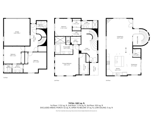 All levels floor plan