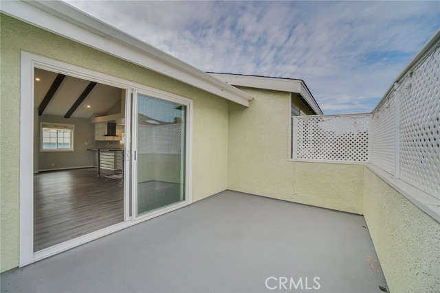 Balcony off Great Room