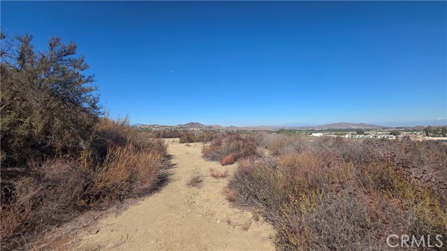 Trail on Hill at top