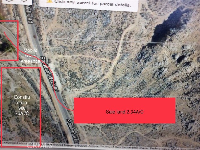 0 stoddard Wells Road, Apple Valley, California 92307, ,Land,For Sale,0 stoddard Wells Road,CRRS24006392