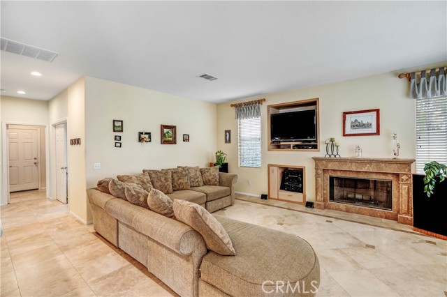 Family room with Fireplace