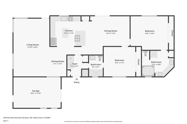 Detail Gallery Image 49 of 49 For 18218 S Paradise Mountain Rd Spc 109, Valley Center,  CA 92082 - 2 Beds | 2 Baths