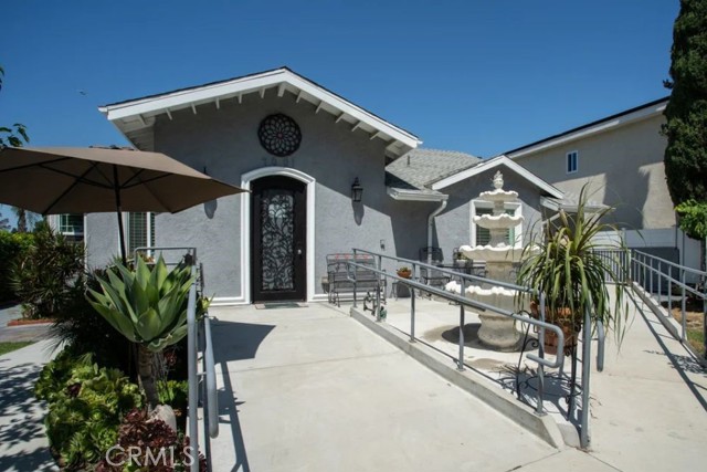 Grand Entrance with Fountain.