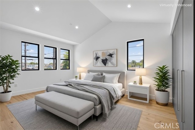 Virtually Staged upstairs Bedroom 2