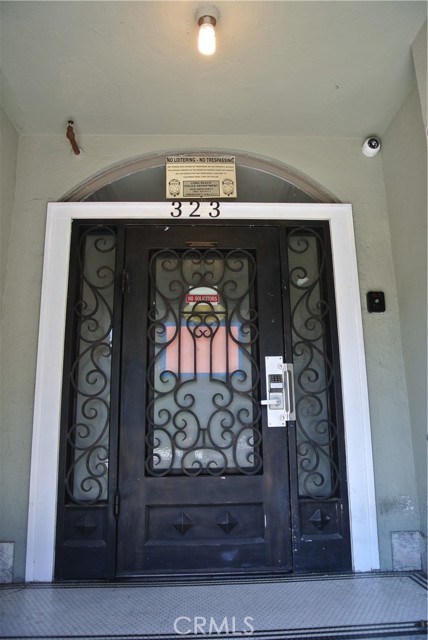 Front Building Door