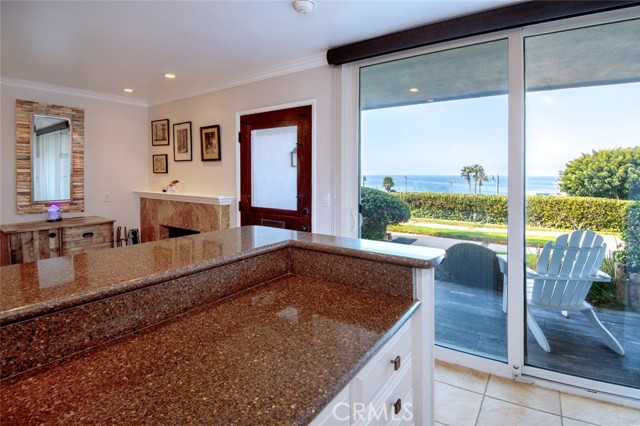 Amazing views of the ocean, sand, pier, and sunsets are yours to enjoy from inside and out at this wonderful property.