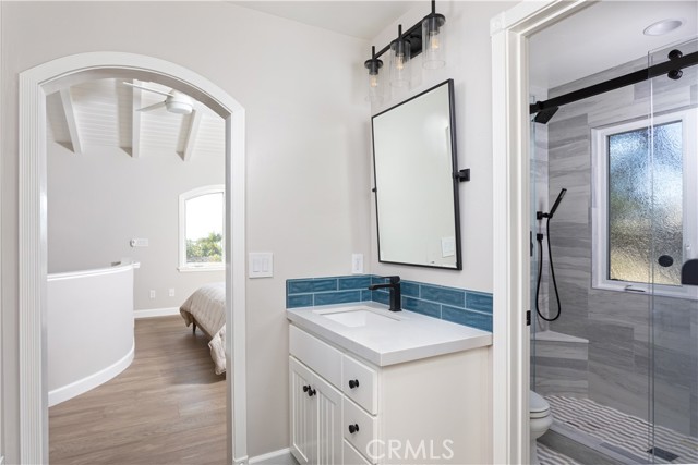 Primary bathroom.