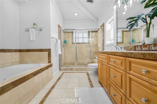 Ample Primary bathroom